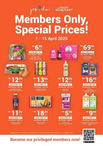 Members Only, Special Prices!