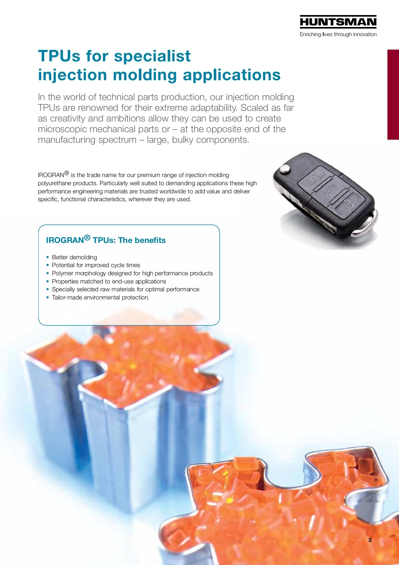 Thermoplastic Polyurethanes (TPU) - Huntsman Corporation