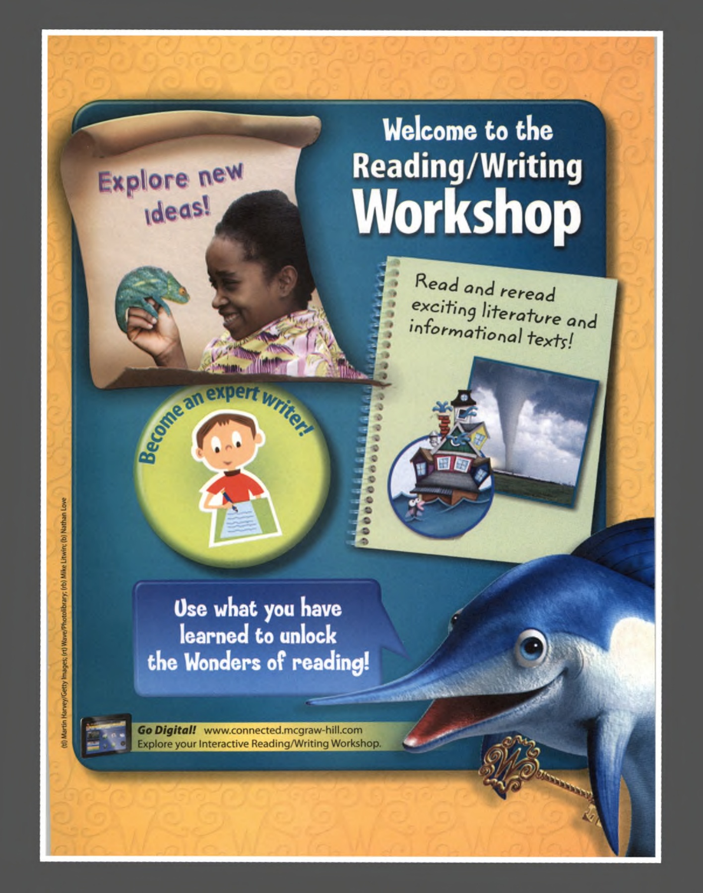 McGraw-Hill Reading Wonders Workshop Grade 2 - 2014 Paperback Reading/Writing Curriculum