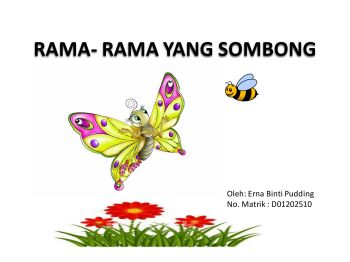 RAMA- RAMA YANG SOMBONG - ernapudding3 | Membalik PDF Dalam talian ...