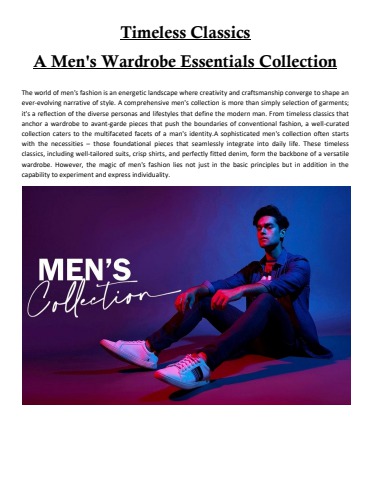 Mens Collection