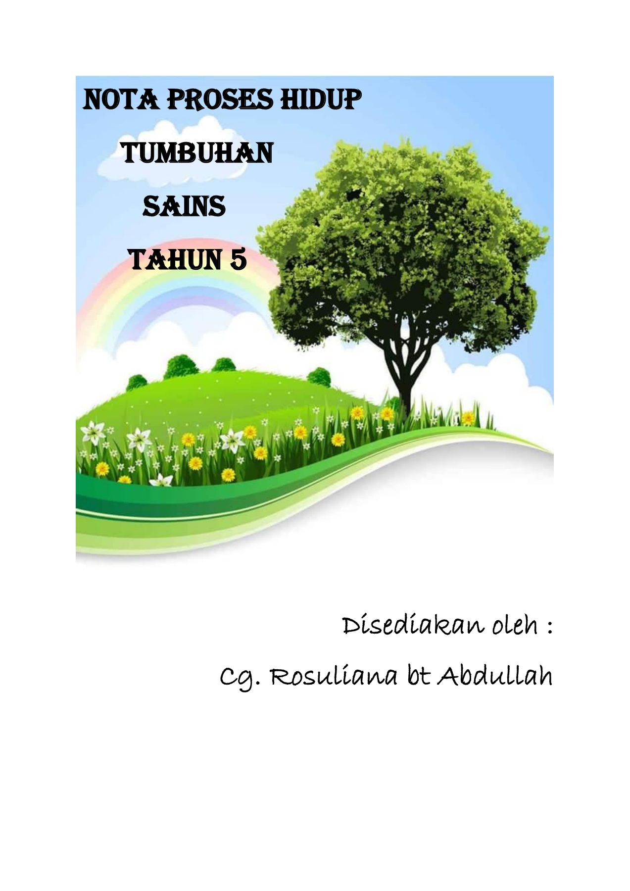 Nota Proses Hidup Tumbuhan Flip Ebook Pages 1 7 Anyflip Anyflip