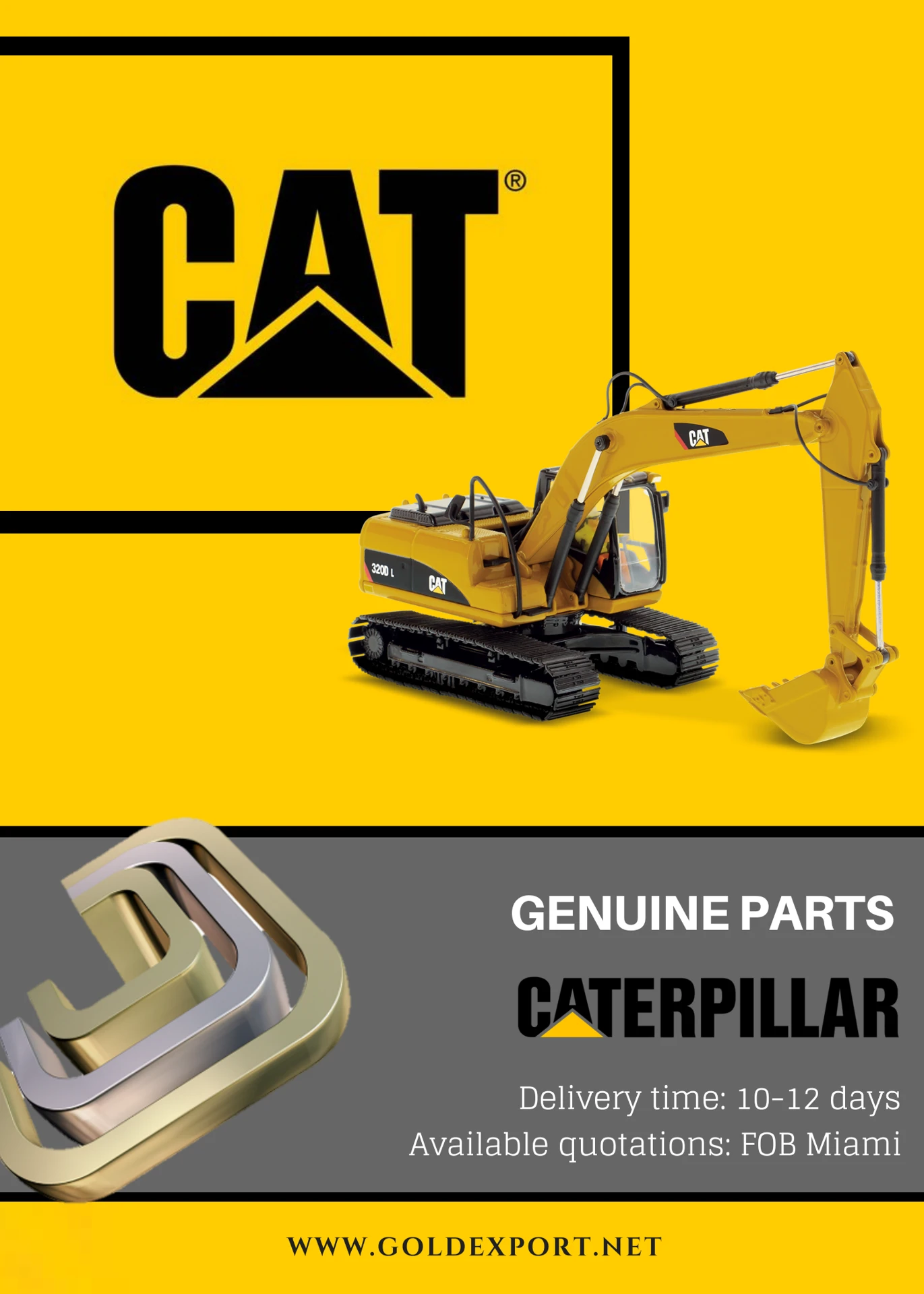 Y*A様 caterpillar 部品カタログ　3冊 Genuine Caterpillar Parts Catalog - Gold export USA - www