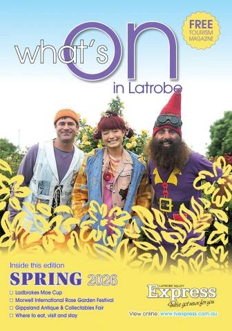 What's On In Latrobe Spring 2026