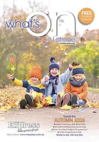 Whats On Latrobe Autumn 2026