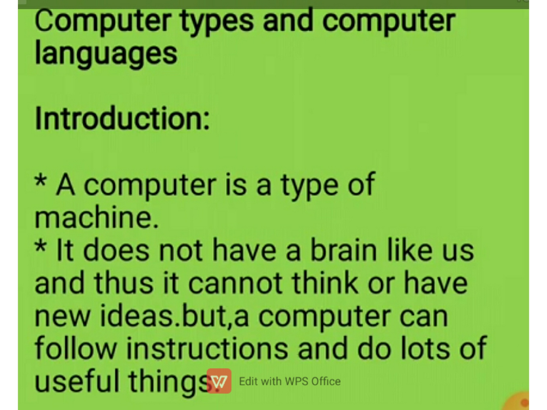 types of machine language