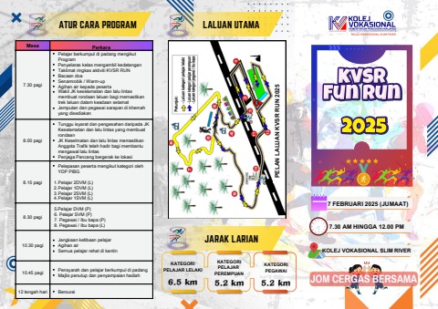 Program For Fun Run BUKU PROGRAM KVSR FUN RUN 2025