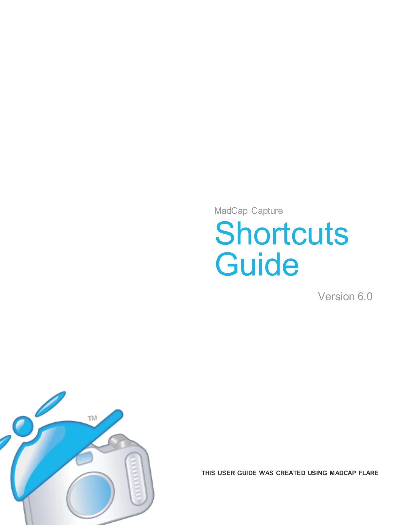 Capture Shortcuts Guide - MadCap Software