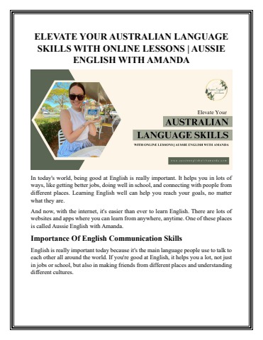 Master English Online with Expert Australian Tutoring