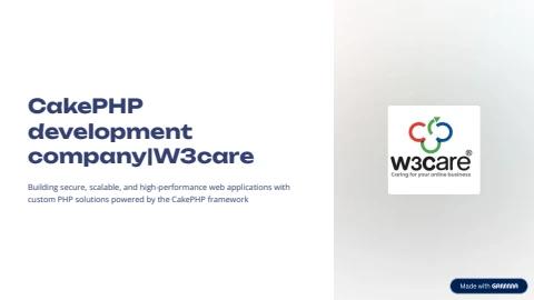 CakePHP development company|W3care - W3care Flip PDF | AnyFlip
