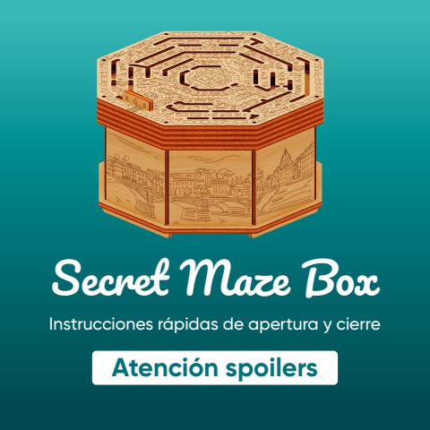 Maze R Game Box Maze Box Quick opening and close ES