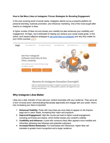 How to Get More Likes on Instagram_ Proven Strategies for Boosting ...