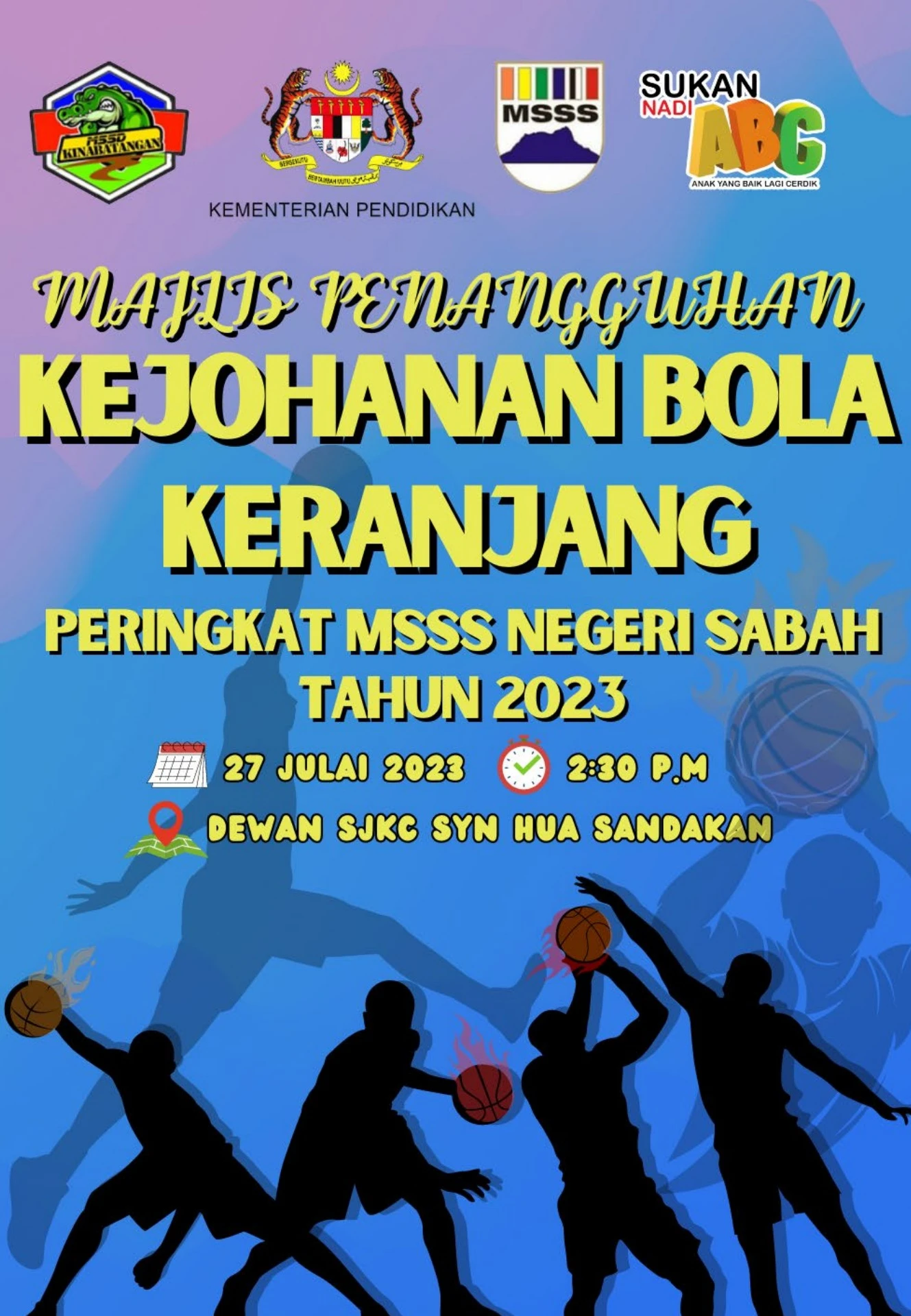 BUKU PROGRAM KEJOHANAN BOLA KERANJANG MSSS SABAH 2023
