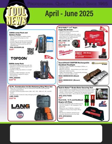 April Tech Tools Tool News 2025 April