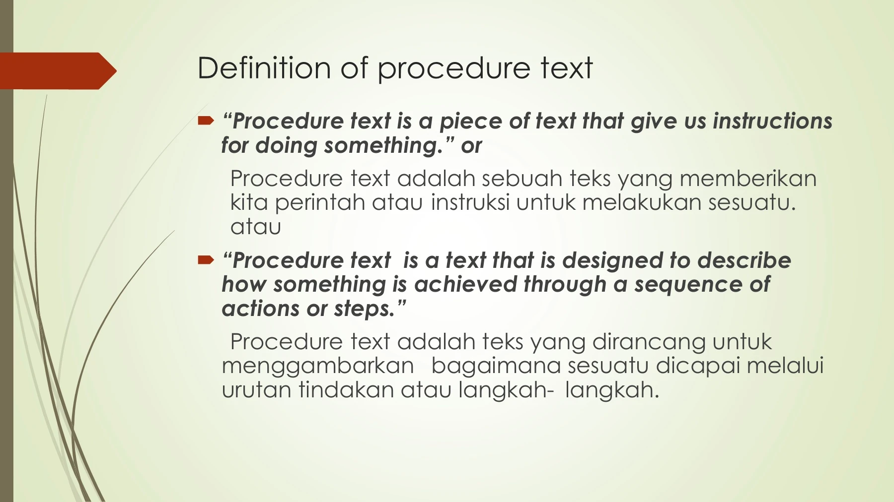 Contoh Procedure Text How To Do Something