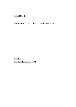 Konsep Dasar Ilmu Pendidikan - ukie0703 | PDF Online | AnyFlip