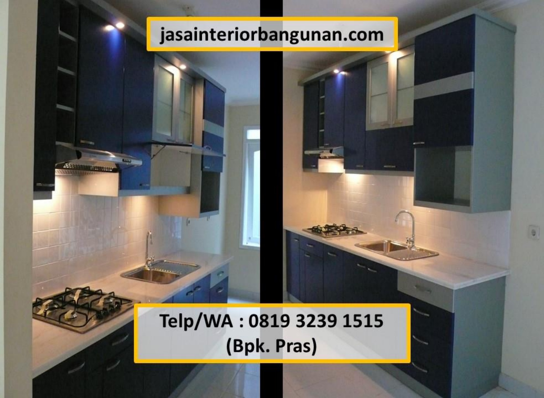 6 Model Kitchen Set Minimalis Dapur Kecil Sederhana Namun Modern 2021 ~  HelloShabby.com : interior and exterior solutions, image size:1800x1319