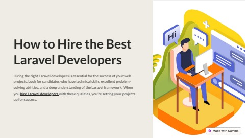 How to Hire the Best Laravel Developers - Webs Optimization Software ...