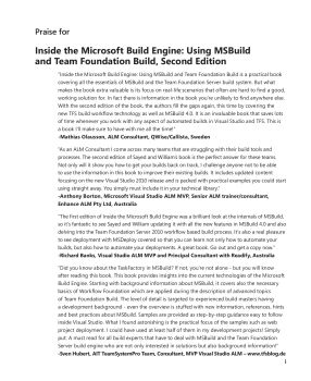 Msbuild Major MSBUILD