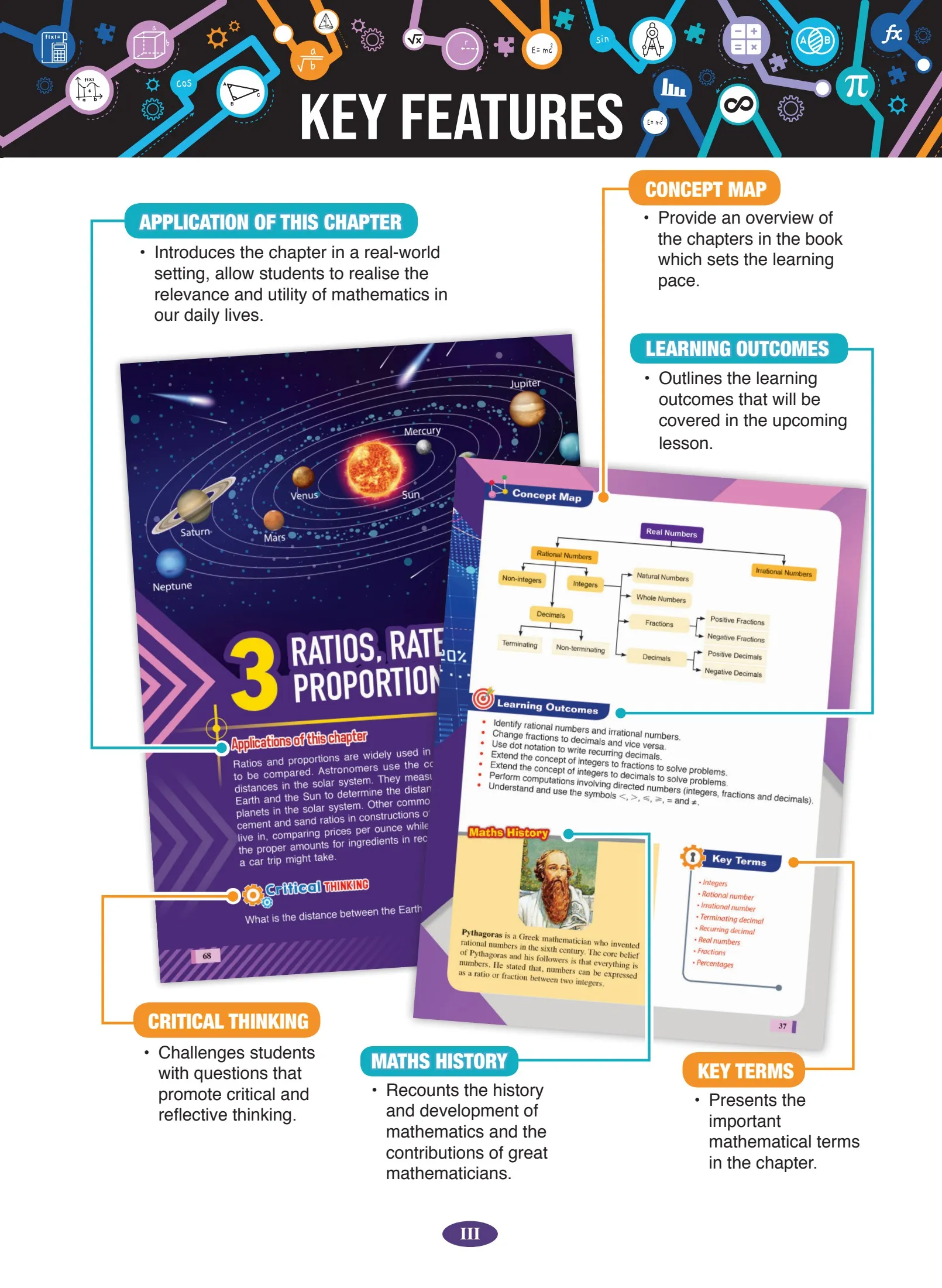 Key Features Focus On Maths