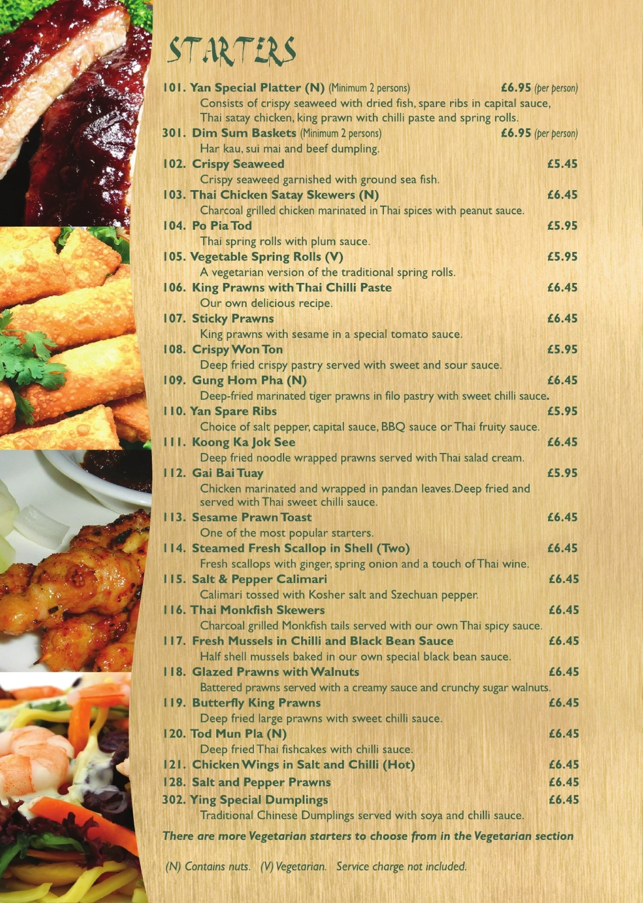 Yan Tea Seattle Menu.pdf Yan Restaurant menu