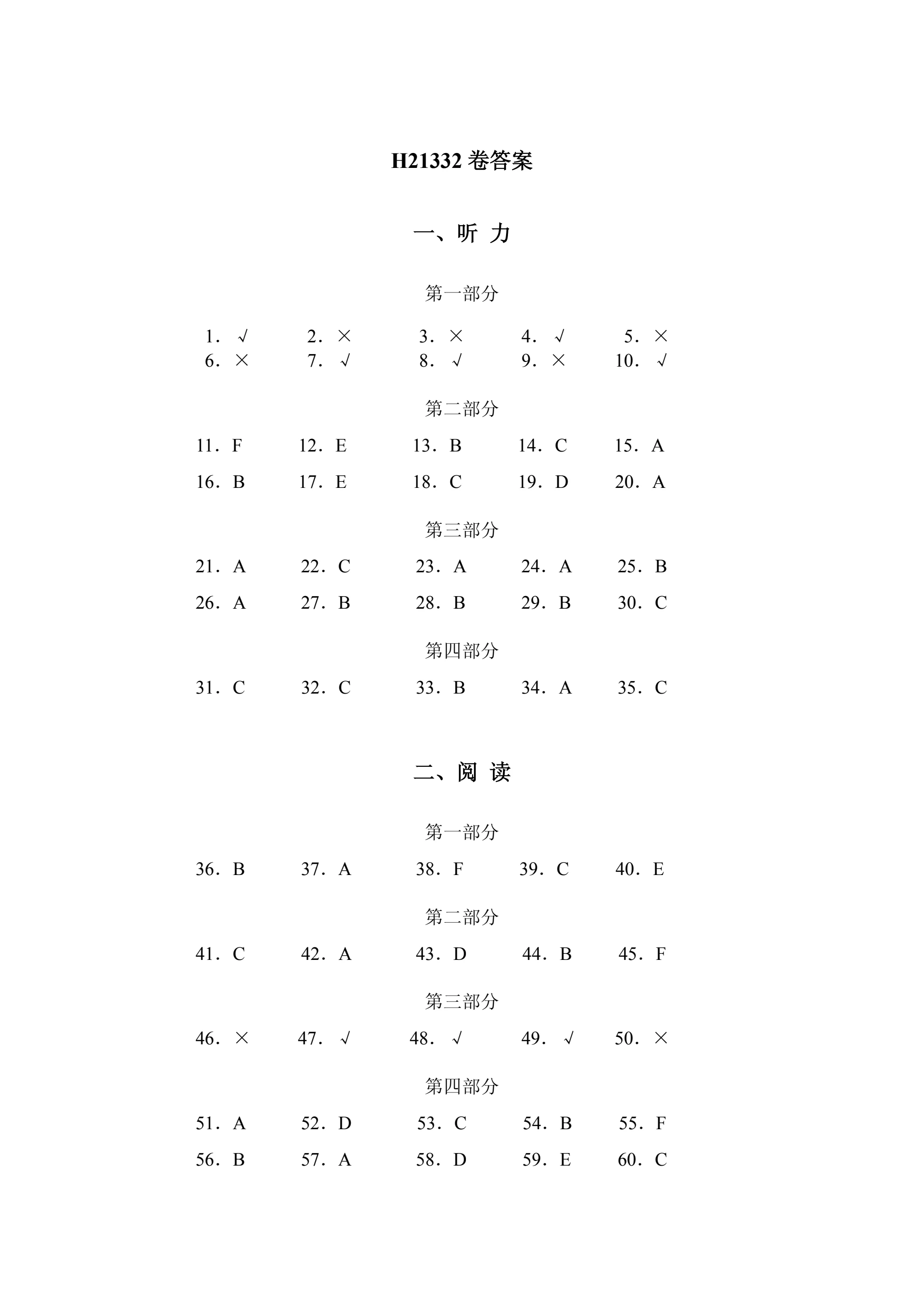 あつめ草 (全5卷.別卷1） H21332-answer-sheet