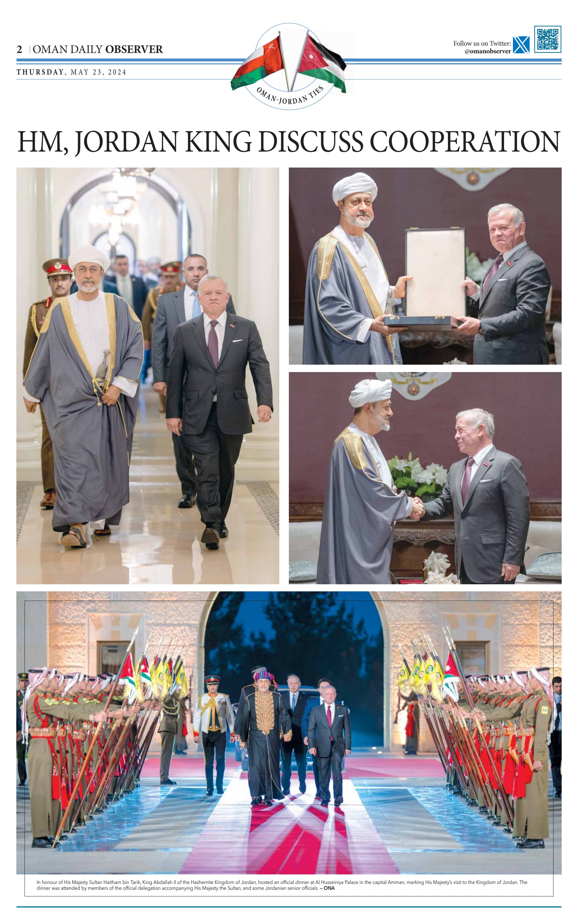 OMAN Daily Observer - 23 May 2024 - Flip eBook Pages 1-20 | AnyFlip