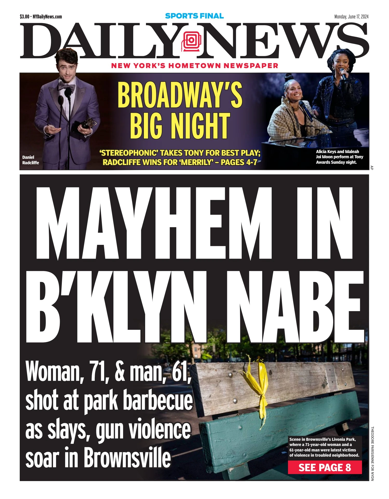 New York Daily News - 17 June 2024 - Flip eBook Pages 1-48 | AnyFlip