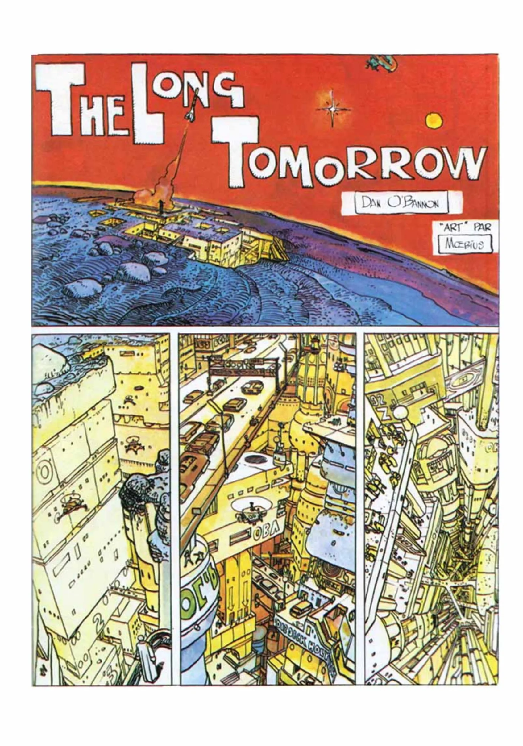 アート・デザイン・音楽 Moebius The Long Tomorrow Amazon.co.jp: The Long Tomorrow : 本