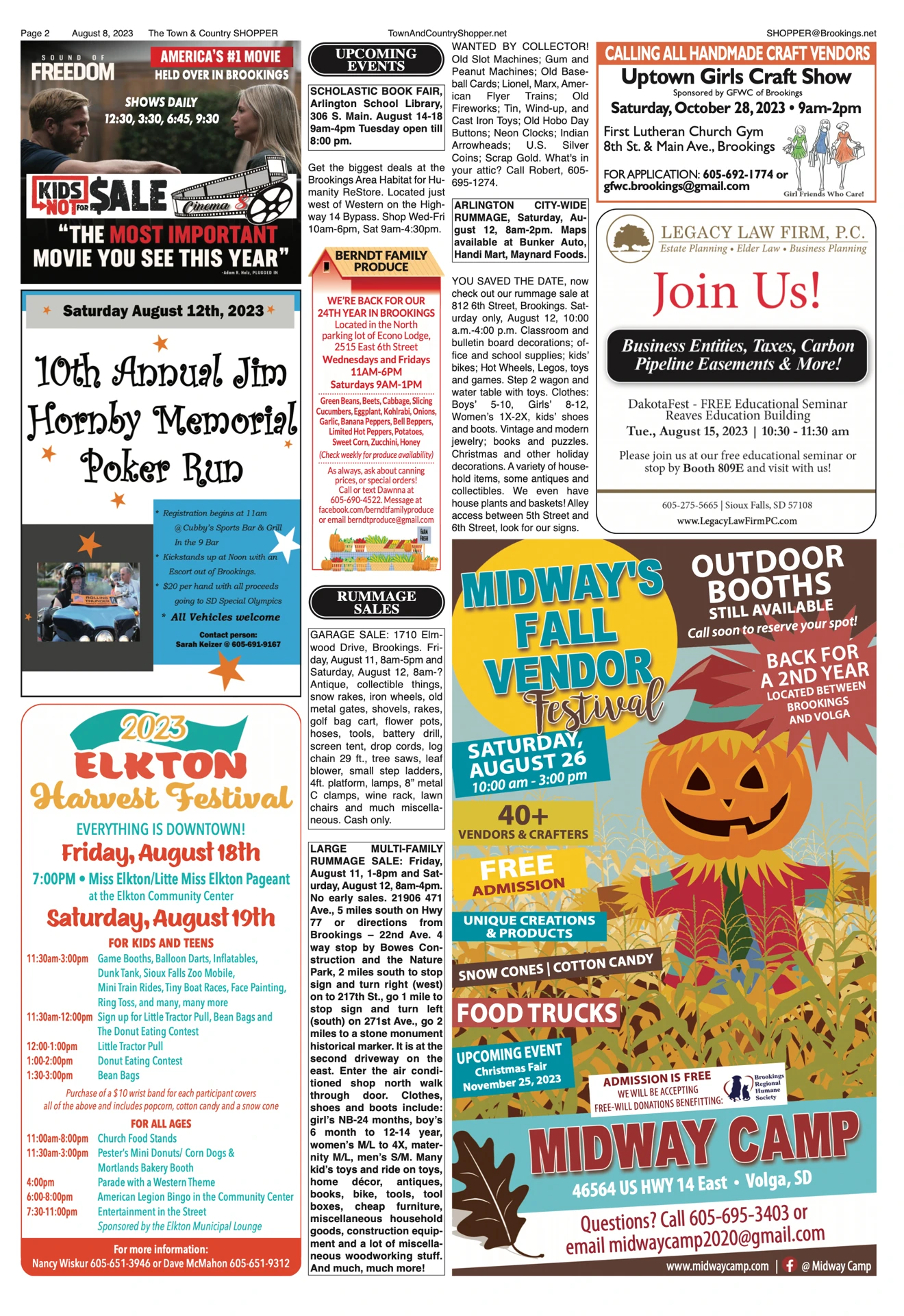 August 8, 2023 Edition