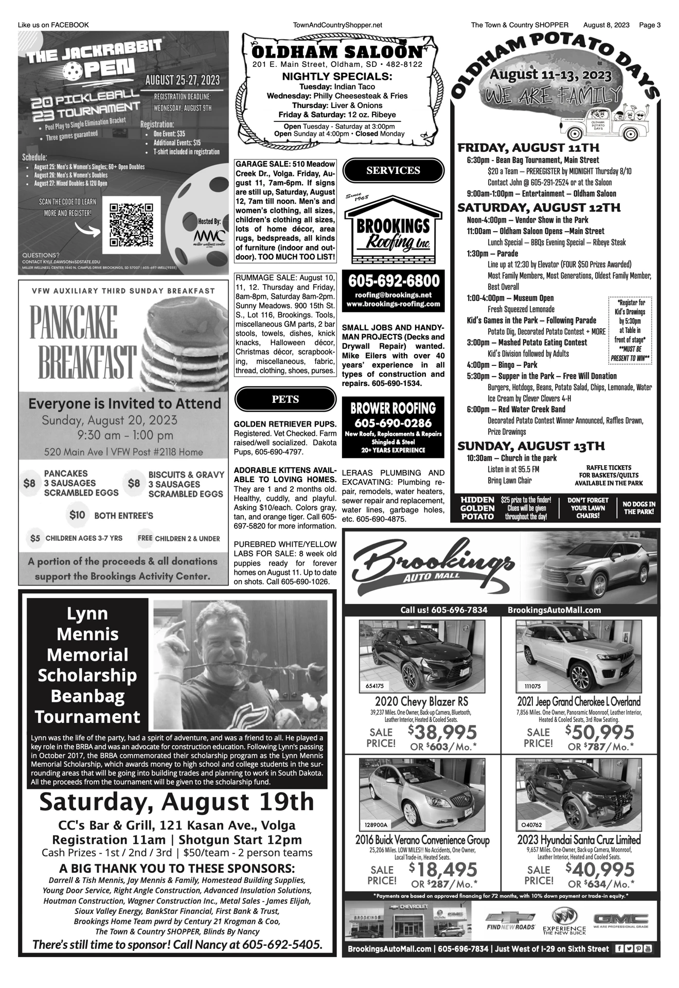 August 8, 2023 Edition