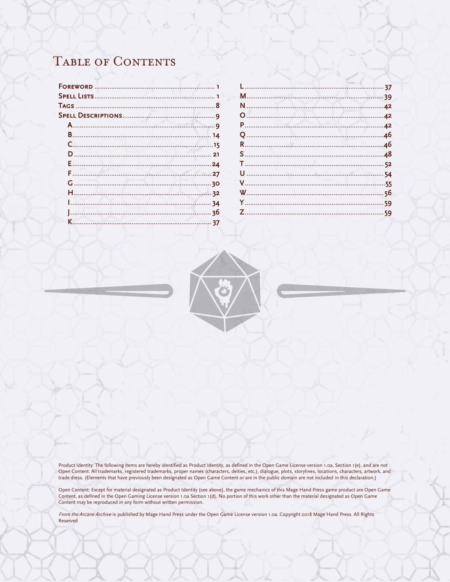 From the Arcane Archive