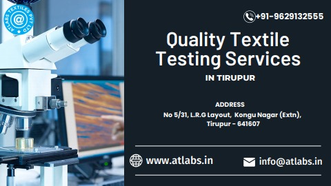 Best Quality Cloth Testing Laboratory in Tiruppur - jegannathbose1983 ...
