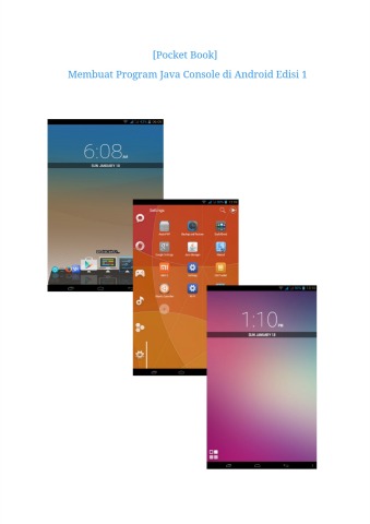 Membuat Program Java Console di Android edisi 1 - Perpustakaan YPIB ...