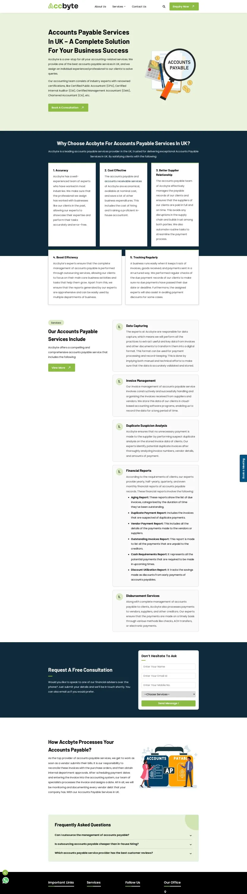 Optimizing Cash Flow Through Expert Accounts Payable Management