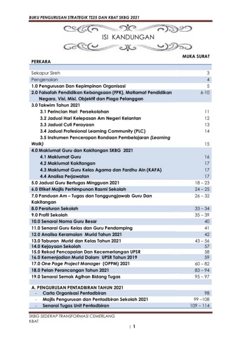 Buku Pengurusan Strategik Ts25 Dan Kbat Skbg 2021 Flip Ebook Pages 1 50 Anyflip Anyflip