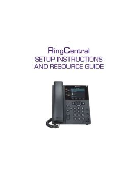 RingCentral Setup Instructions & Resource Guide - Kelly Dennison Flip ...