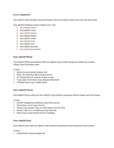 Buku Teks T2 - Unit 3 [ ms; 20 - nota - kata adjektif ]