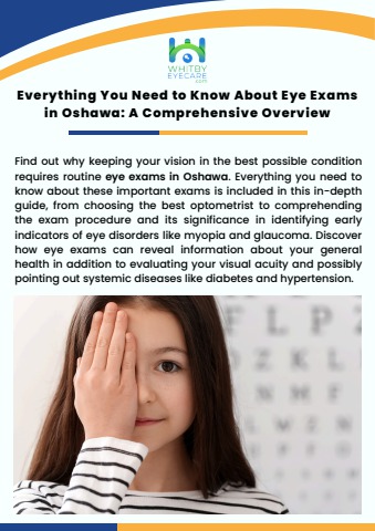 Whitby Eye Everything You Need to Know About Eye Exams in Oshawa A Comprehensive ...
