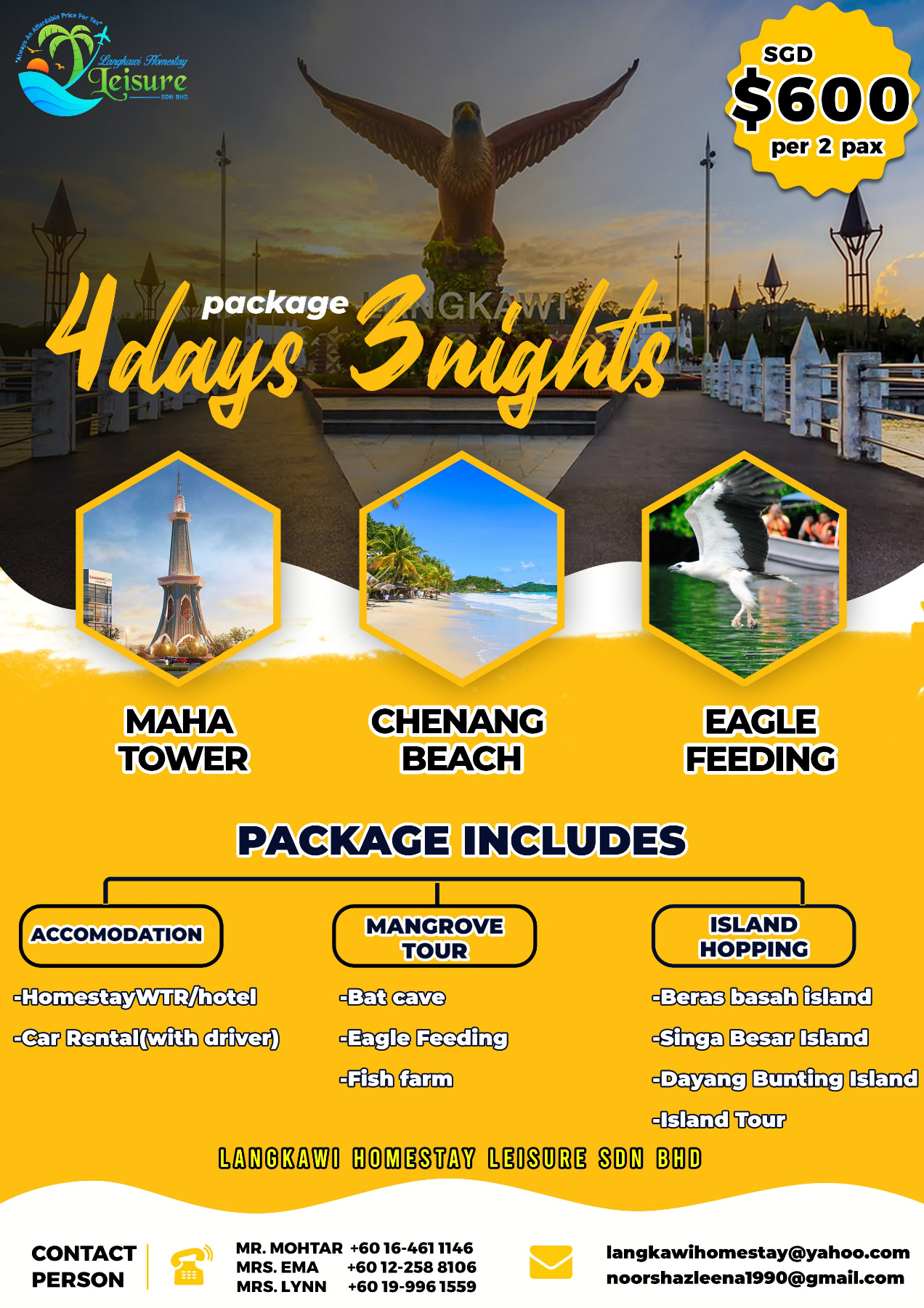 LANGKAWI HOMESTAY LEISURE HOLIDAY PACKAGE - Flip eBook Pages