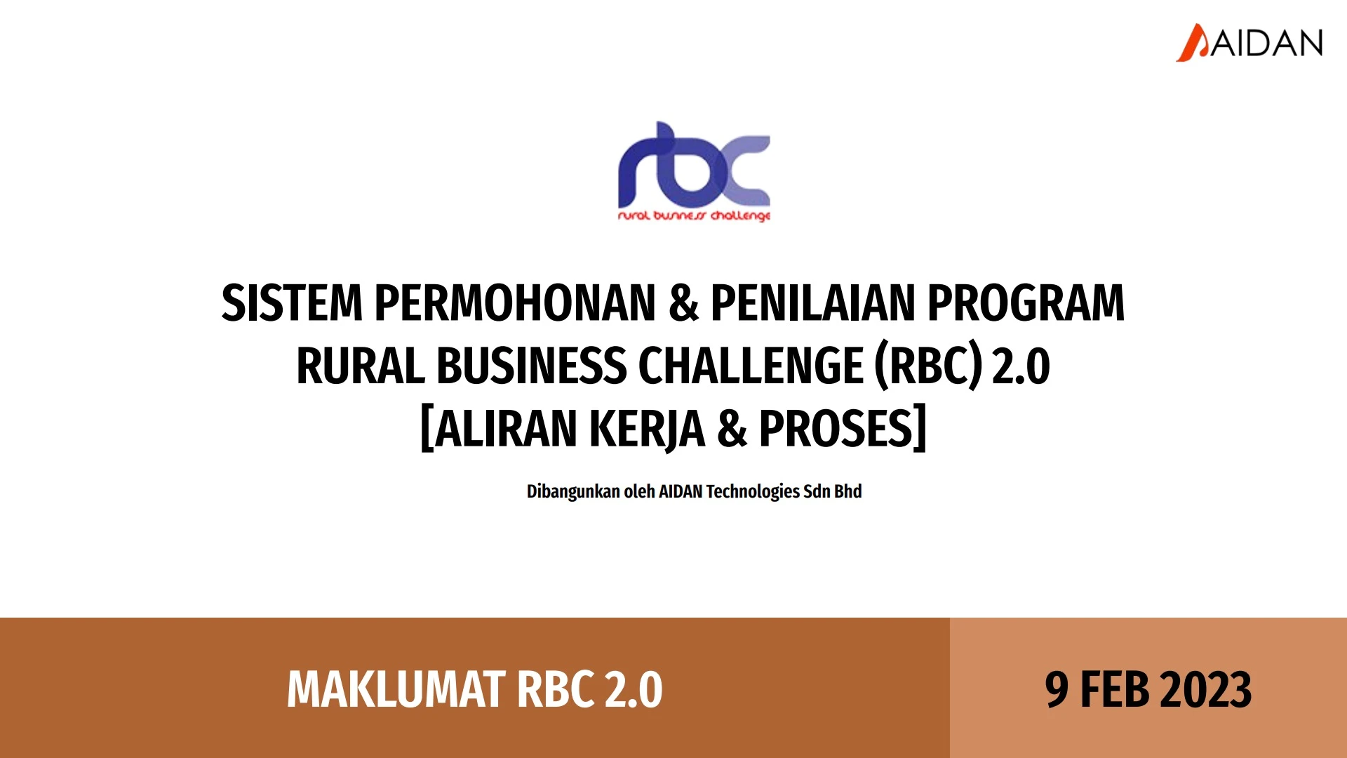 Data File Rbc RBC 2.0 - System Introduction