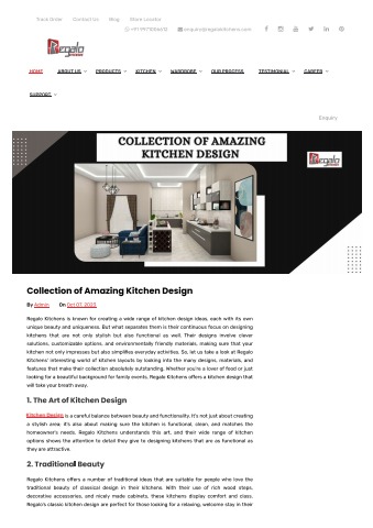 Collection of Amazing Kitchen Design - Nishant Maurya Flip PDF | AnyFlip