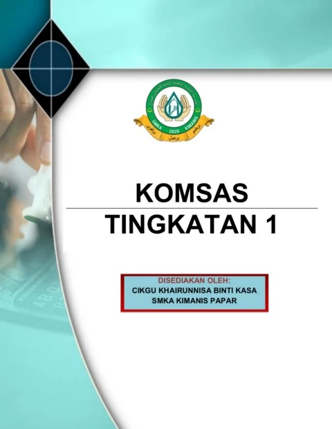 NOTA KOMSAS Tingkatan 1