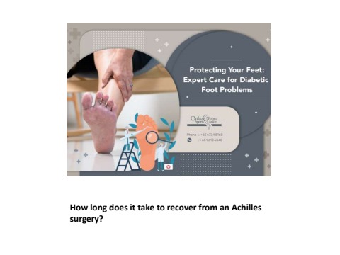 How long does it take to recover from an Achilles surgery (1) - Foot ...