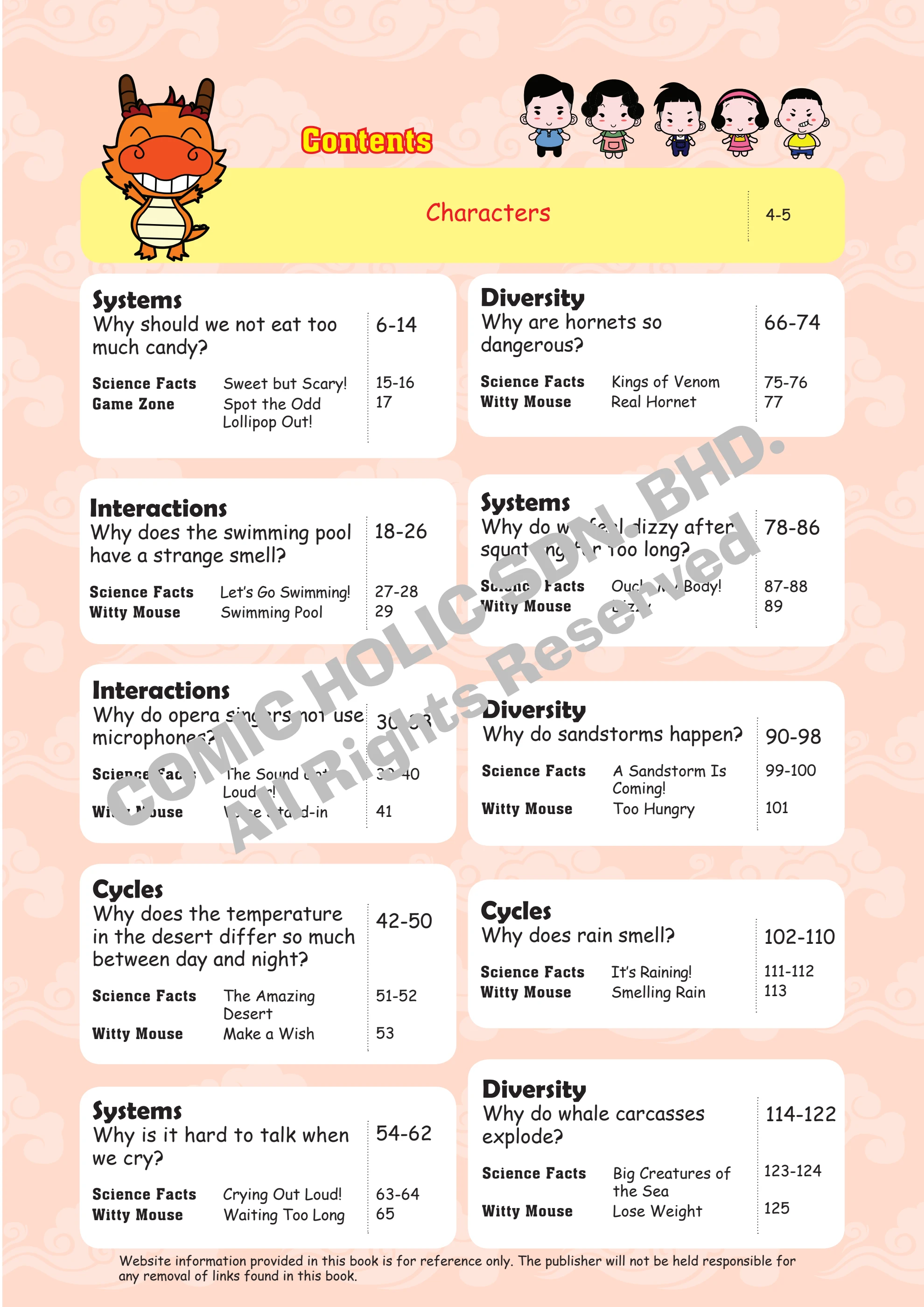 Happy Dragon 100,000 Whys Vol 83:Why should we not eat too much