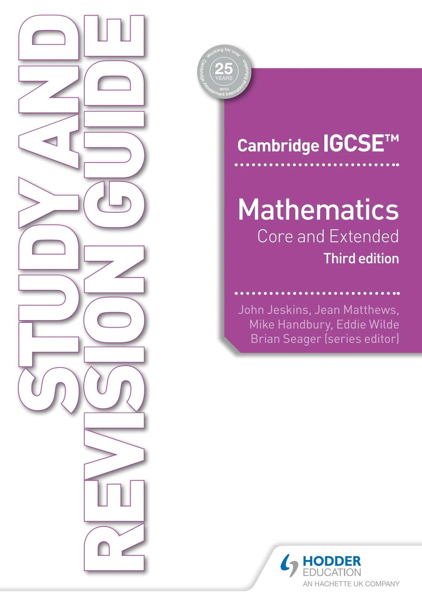 Cambridge IGCSE Maths Core Extended Study Revision Guide 3rd edition ...