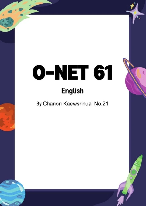 New E-Book O-Net 61