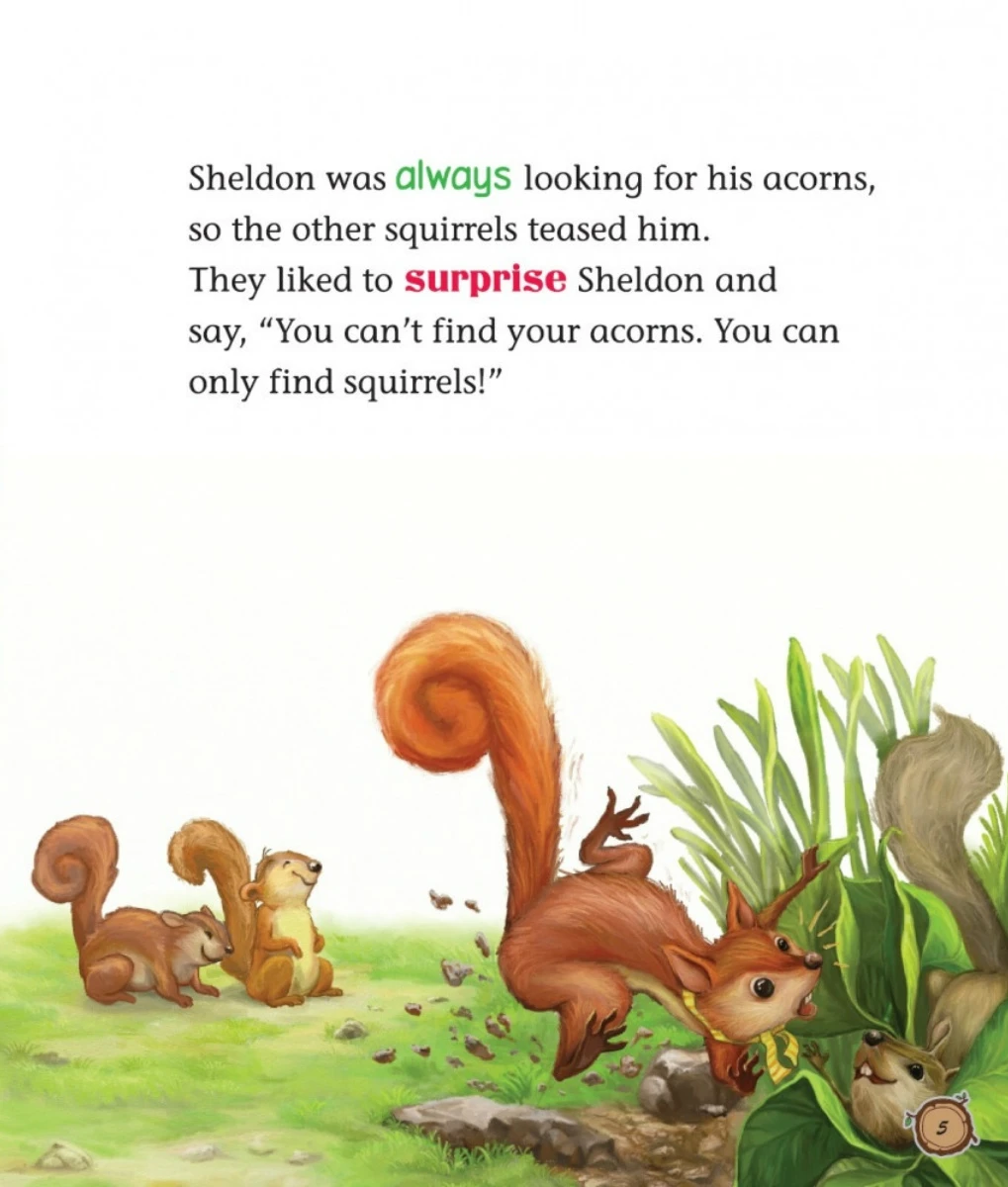 INCREDIBLE ANIMALS - SHELDON THE SQUIRREL