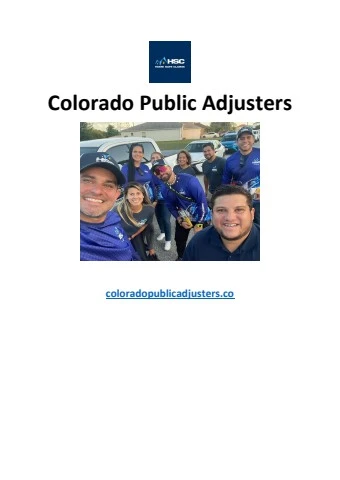 Colorado Public Adjusters