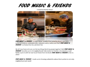 FOOD MUSIC & FRIENDS